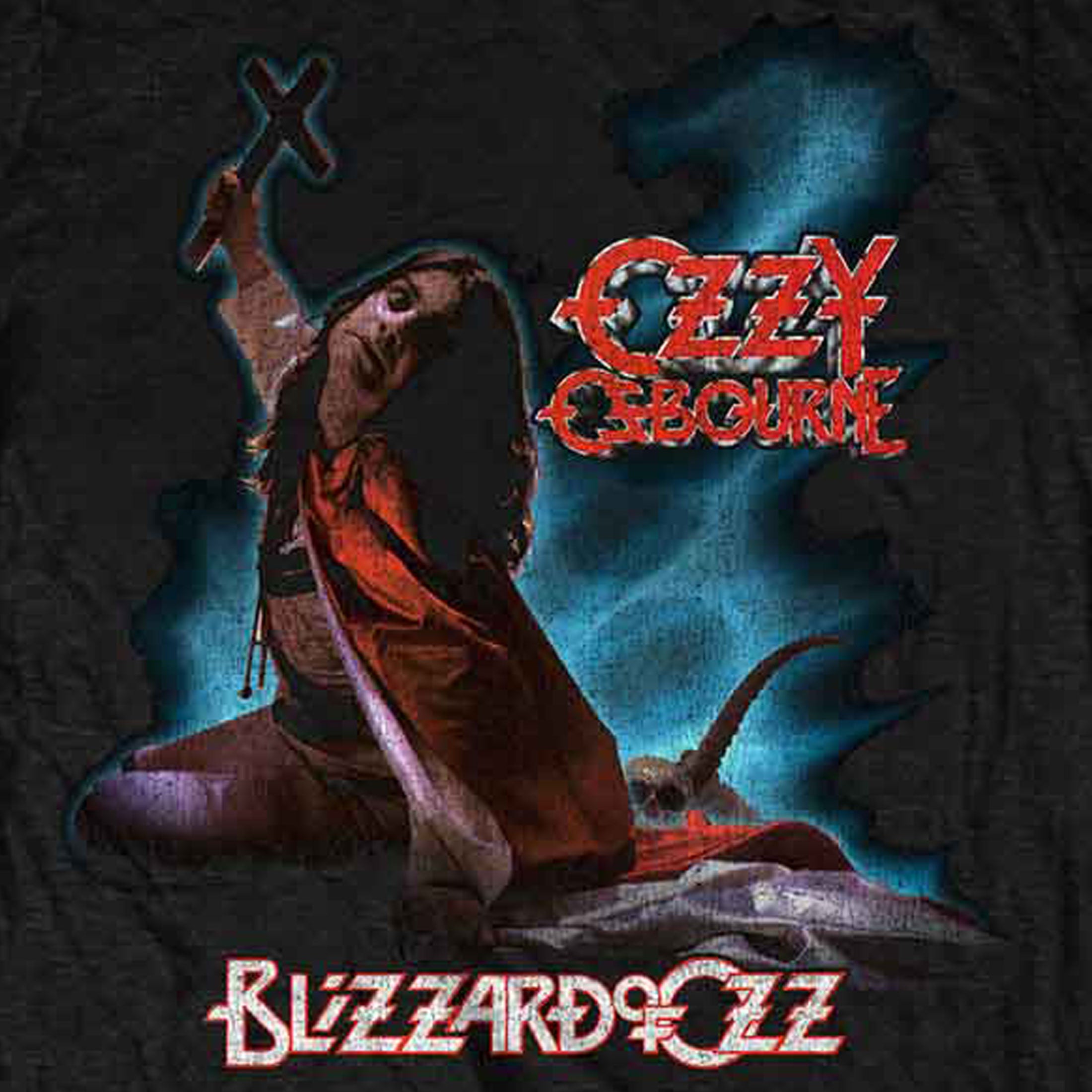 Ozzy Osbourne Blizzard Of Ozz T Shirt – Paradiso Clothing