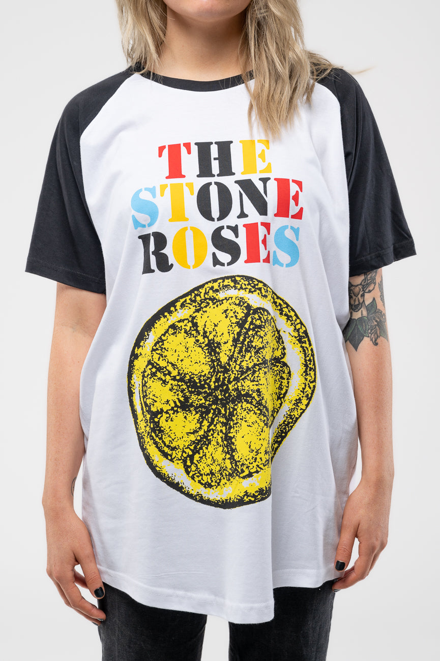 The Stone Roses Lemon Multicolor Raglan