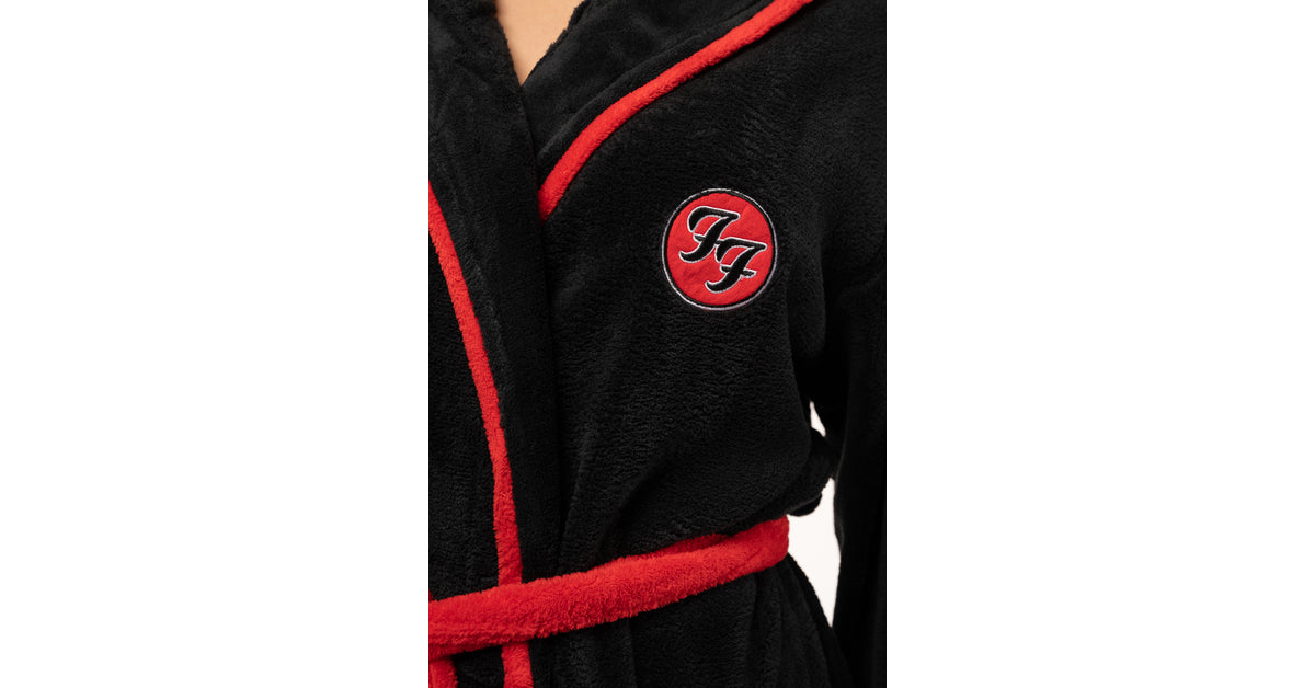 Foo Fighters FF Band Logo Bathrobe – Paradiso Clothing