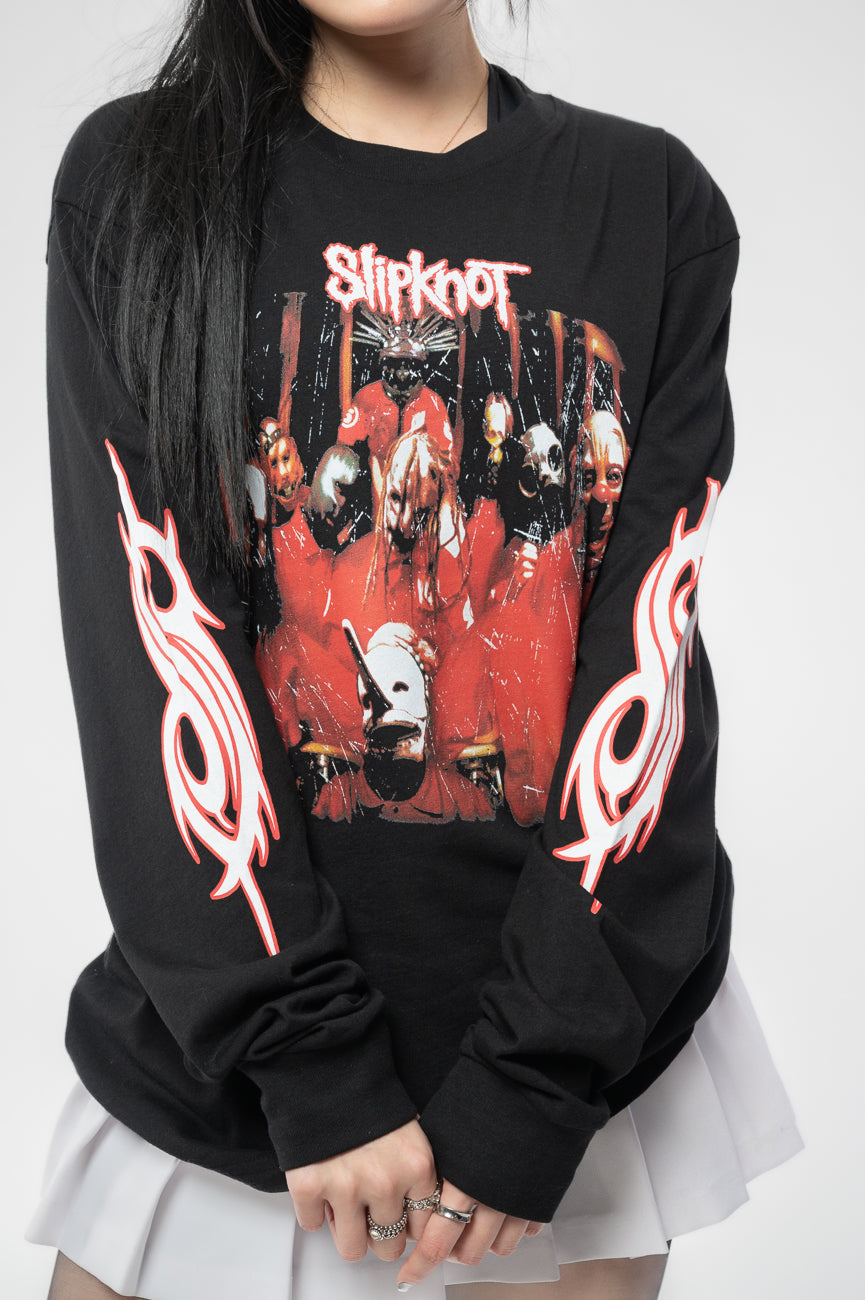 新品未使用 SLIPKNOT / Spit It Out 長袖Tシャツ XL SLIPKNOT / Spit It Out 長袖Tシャツ BLACK