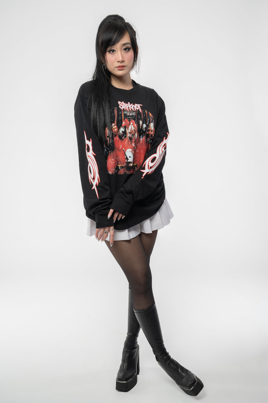 Slipknot Spit it Out Long Sleeve T Shirt – Paradiso Clothing