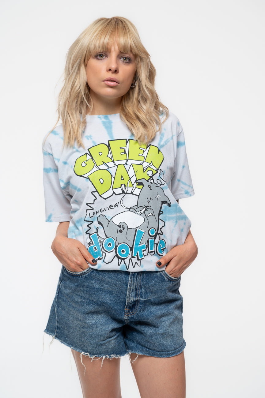 Green Day Dookie Longview Dye Wash T Shirt – Paradiso Clothing
