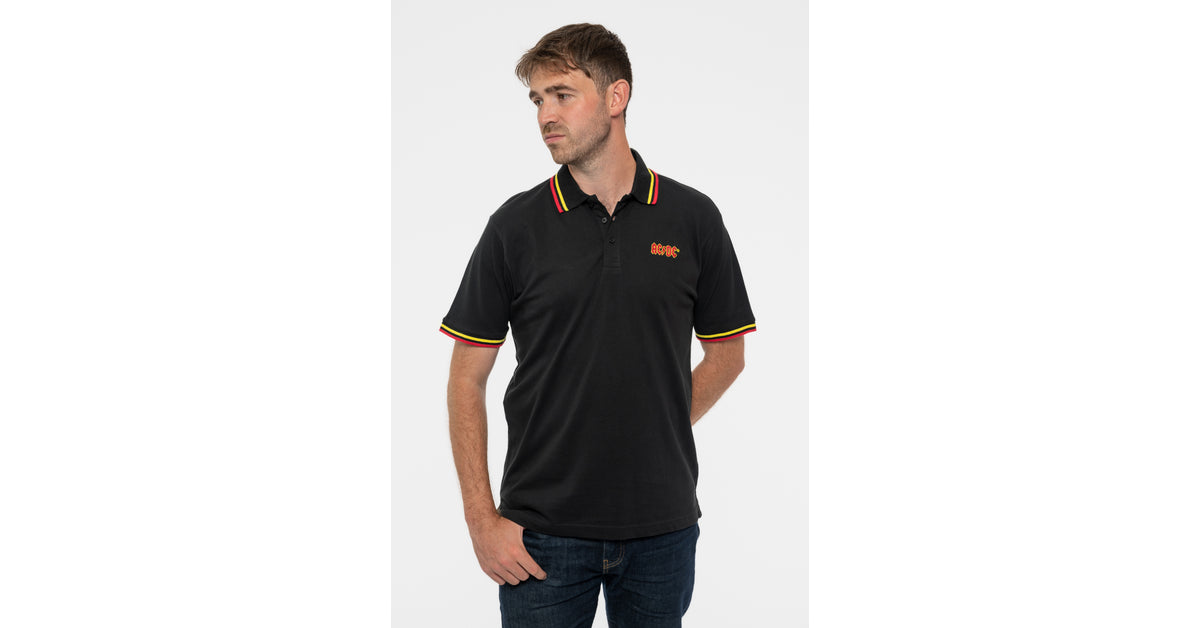 AC/DC Voltage Logo Polo Shirt – Paradiso Clothing