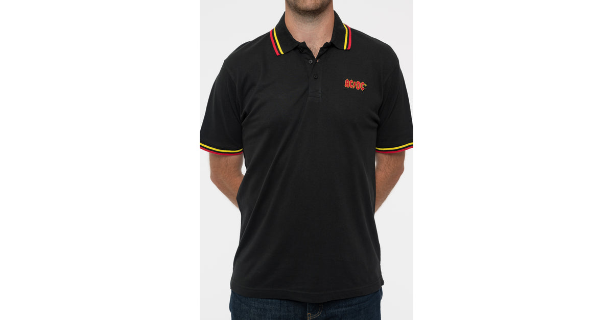 AC/DC Voltage Logo Polo Shirt – Paradiso Clothing