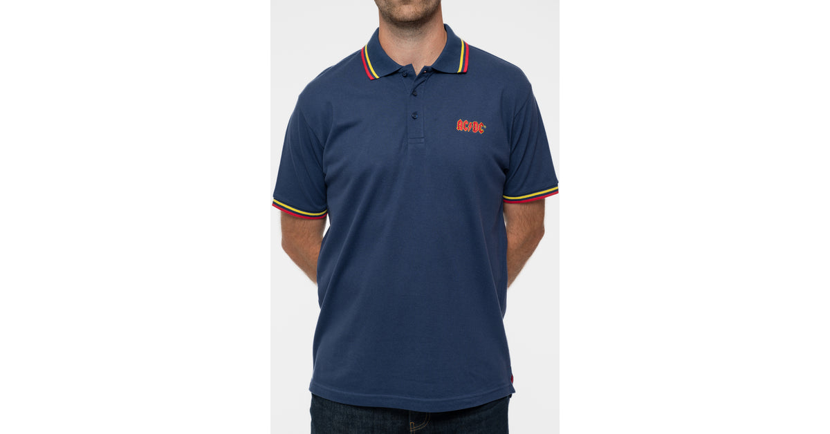 AC/DC Voltage Logo Polo Shirt – Paradiso Clothing