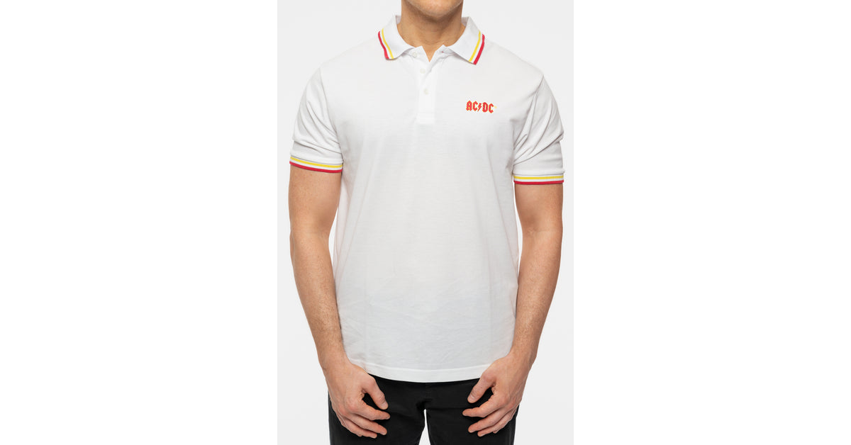 AC/DC Voltage Logo Polo Shirt – Paradiso Clothing