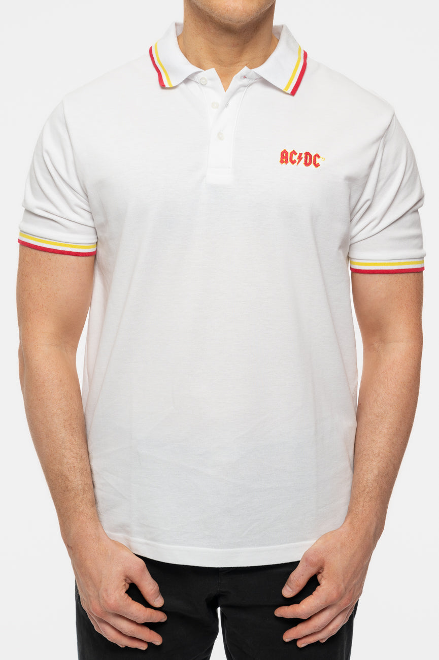 AC/DC Voltage Logo Polo Shirt – Paradiso Clothing