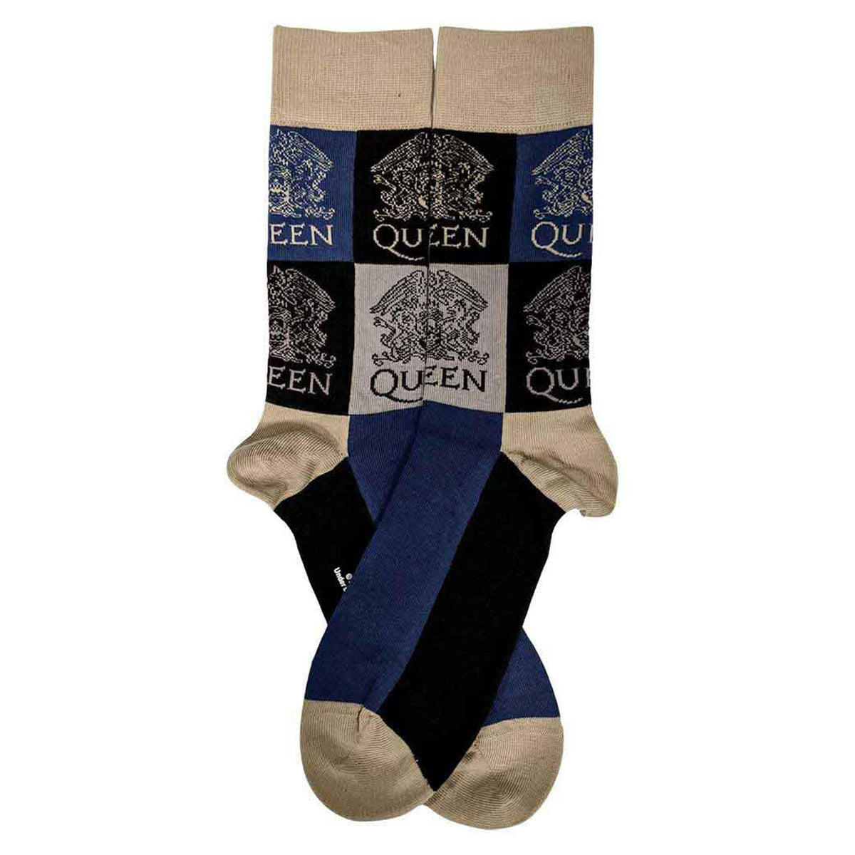 Queen Classic Crest Blocks Womens Ankle Socks – Paradiso Clothing