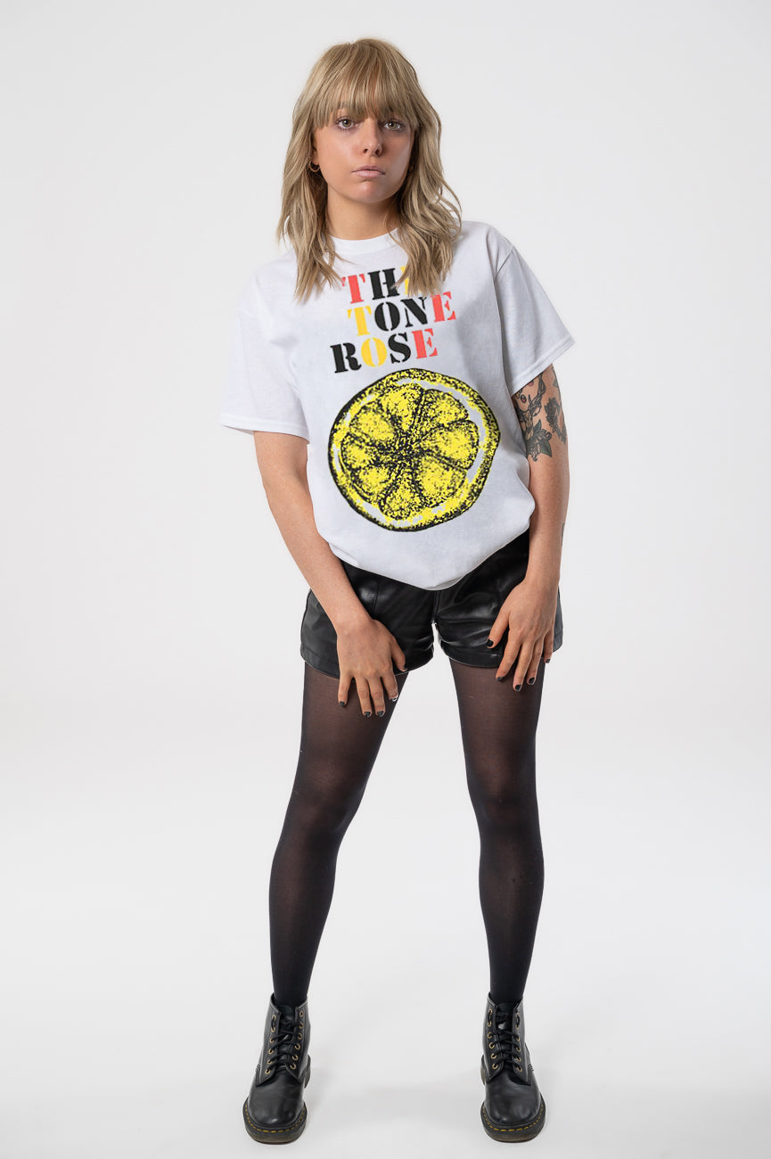 The Stone Roses Lemon Multicolour T Shirt