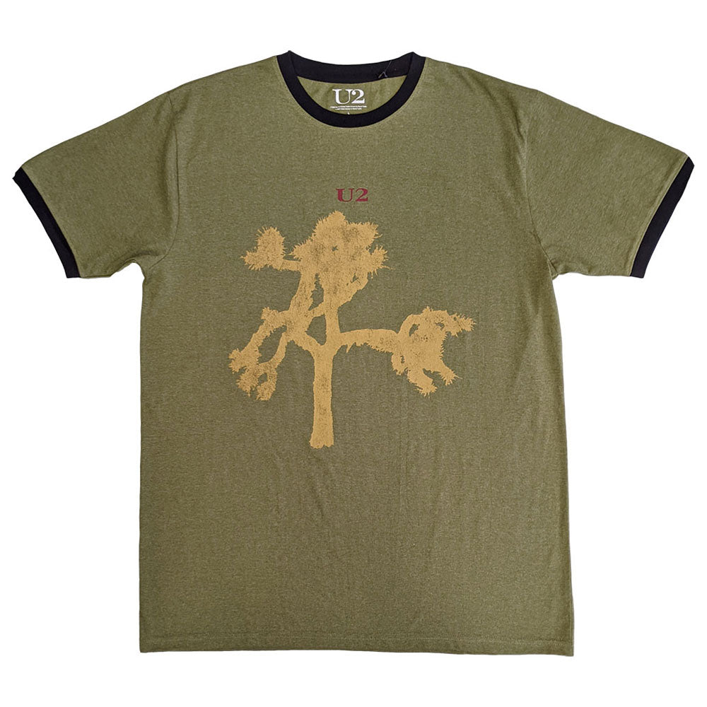 U2 Joshua Tree Europe Tour 1987 Ringer T Shirt – Paradiso Clothing