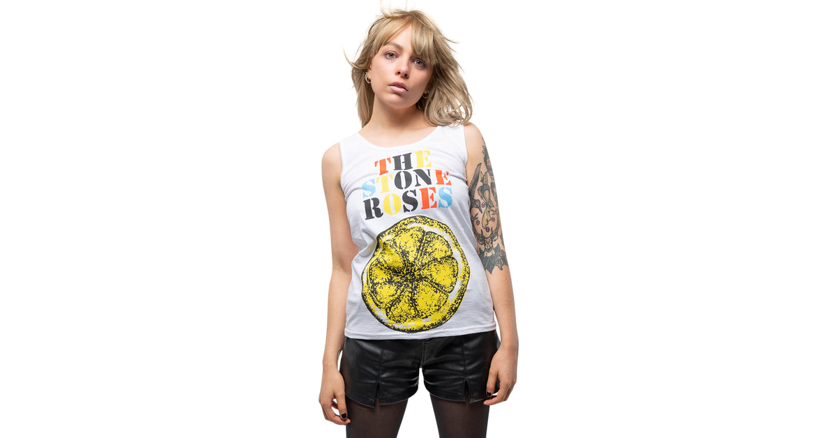The Stone Roses Lemon Multicolor Skinny Vest – Paradiso Clothing